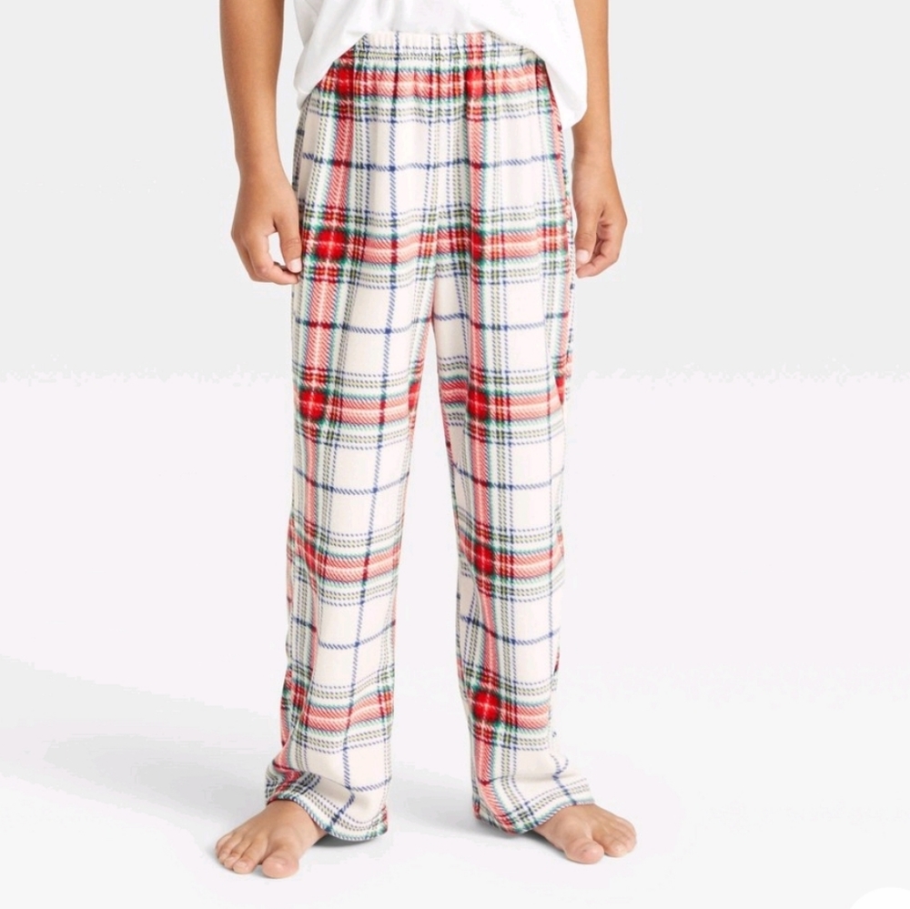 NWT Kids Holiday Fleece Pajama Pants